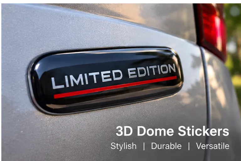 3D / Dome Stickers specimen