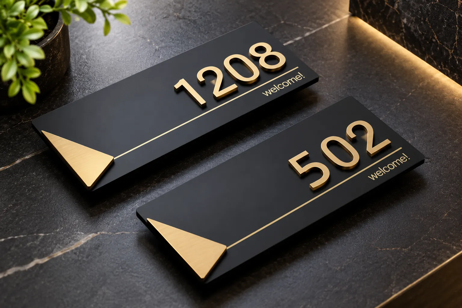 Acrylic House / Name Plates specimen